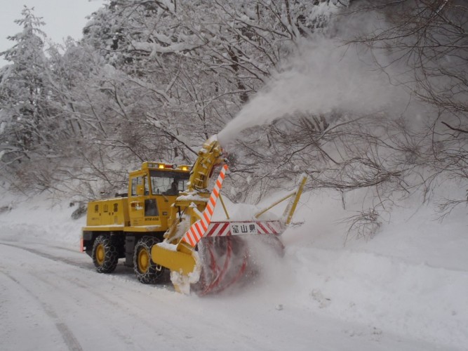 除雪作業