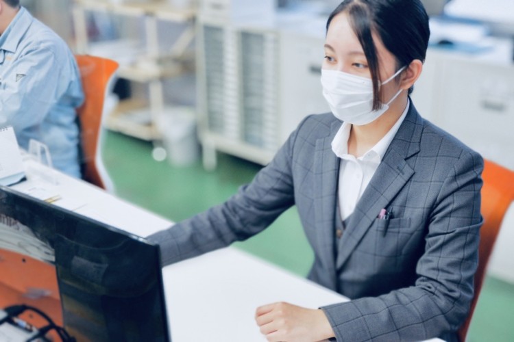 事務所の風景