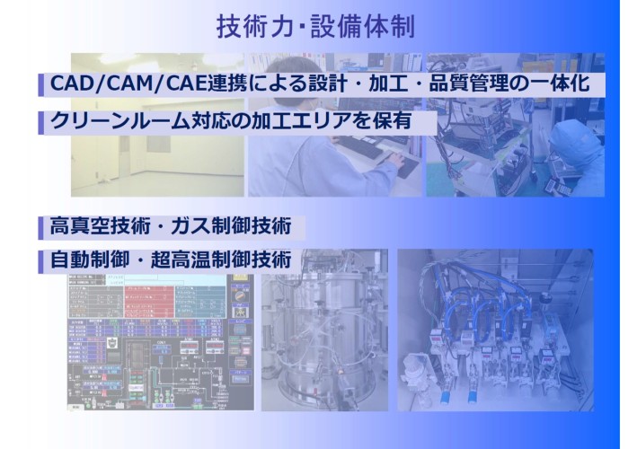 技術力・設備体制