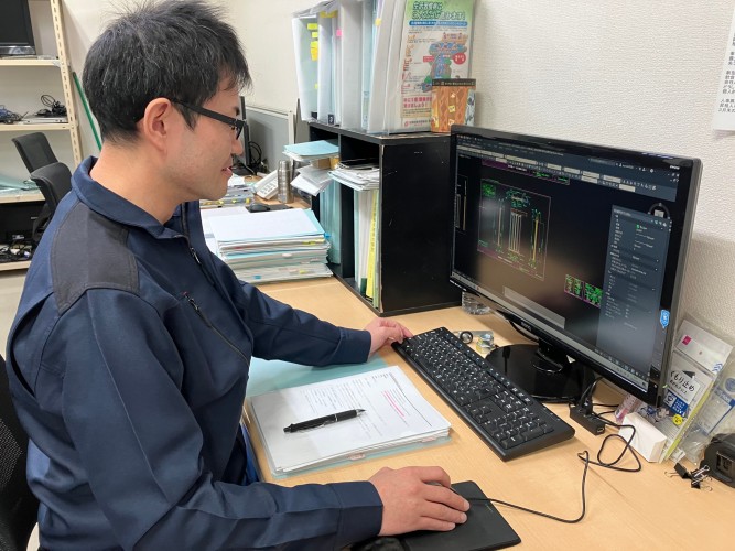 設計作業風景