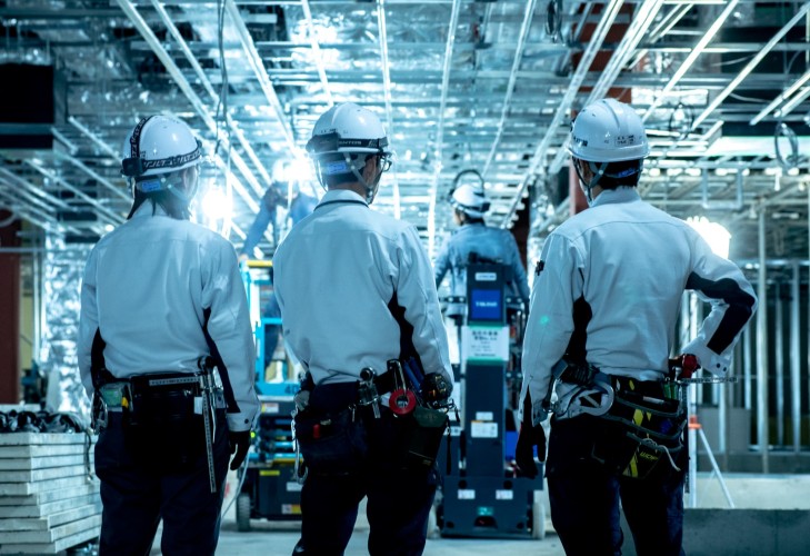 仕事風景　現場