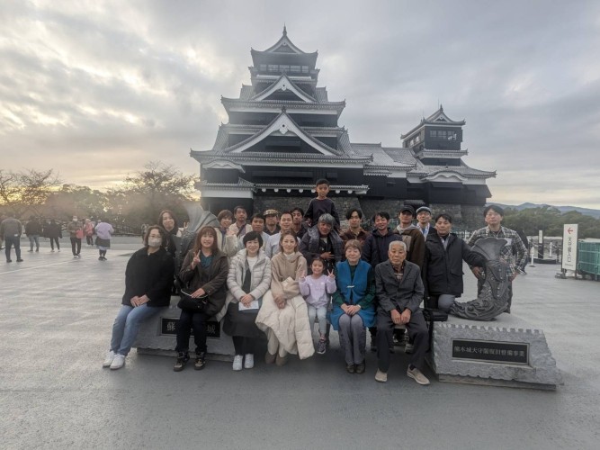 社員旅行(熊本城)
