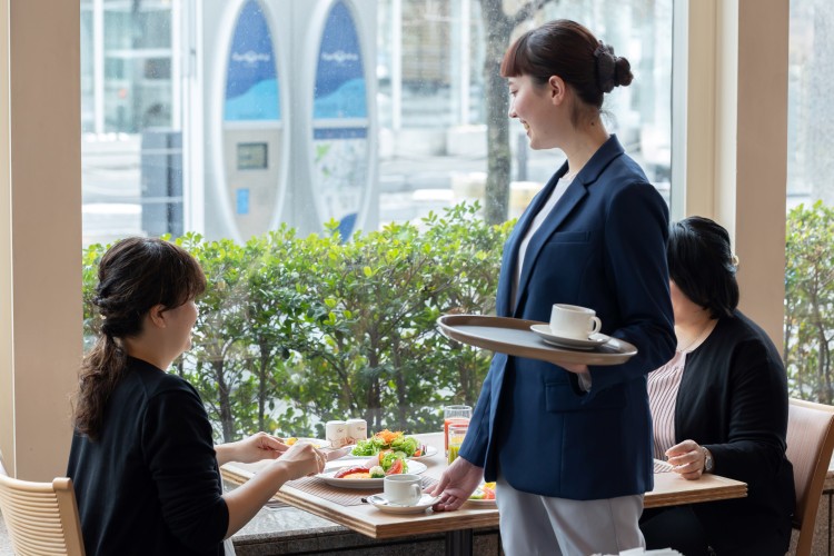 館内に4つのレストラン