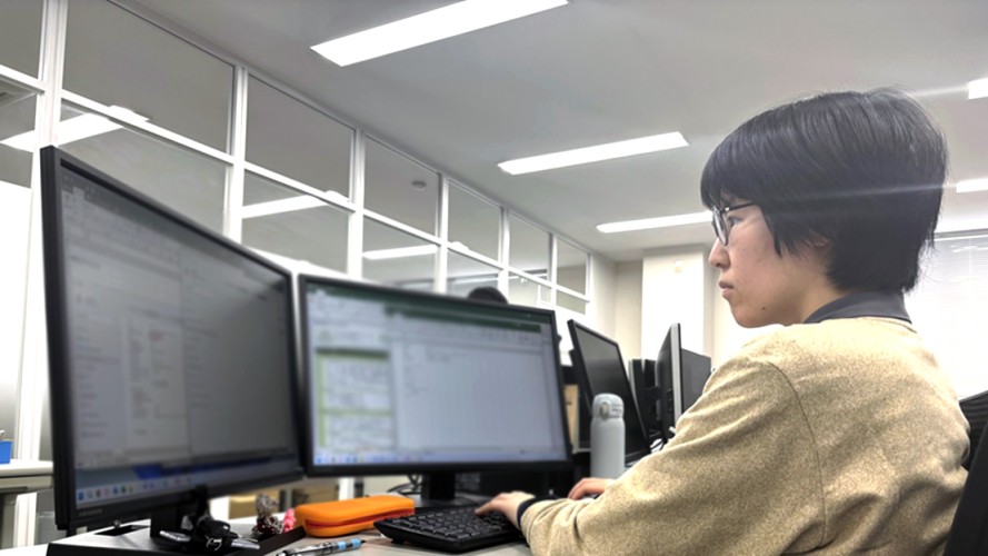 プログラミング中