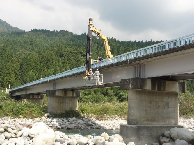 橋梁点検