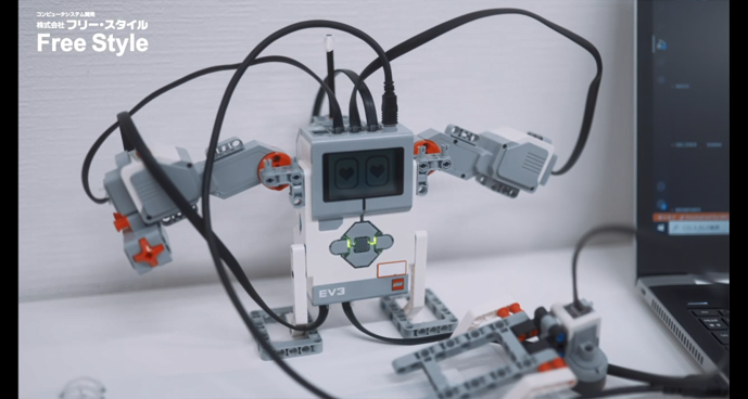 クレファス　授業で作成したロボット