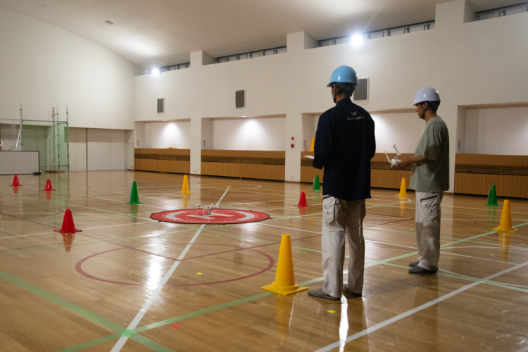 ドローンスクール授業風景2