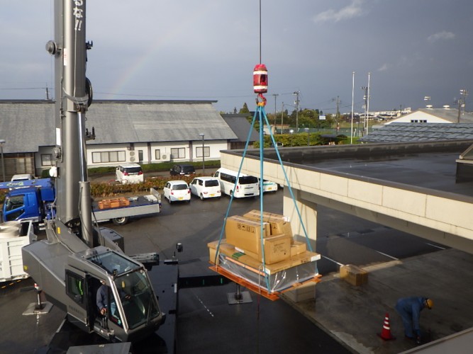 空調機器据付工事(施工写真)