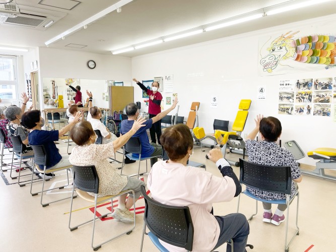 デイサービス「ケアサポート・まき」業務風景