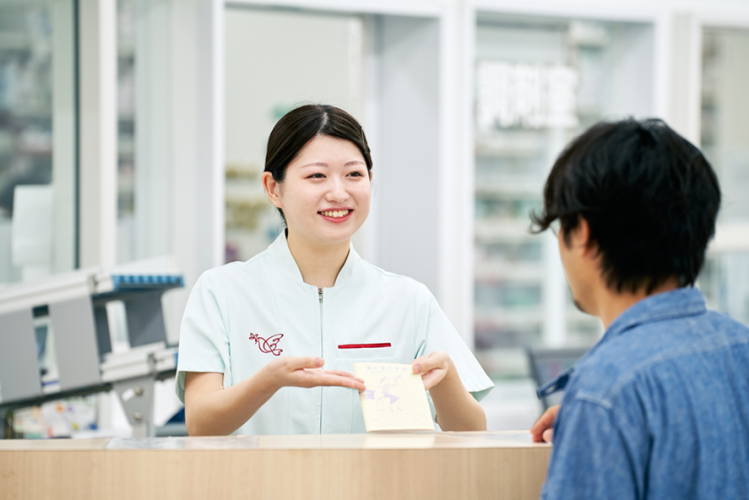 薬局の顔として活躍！